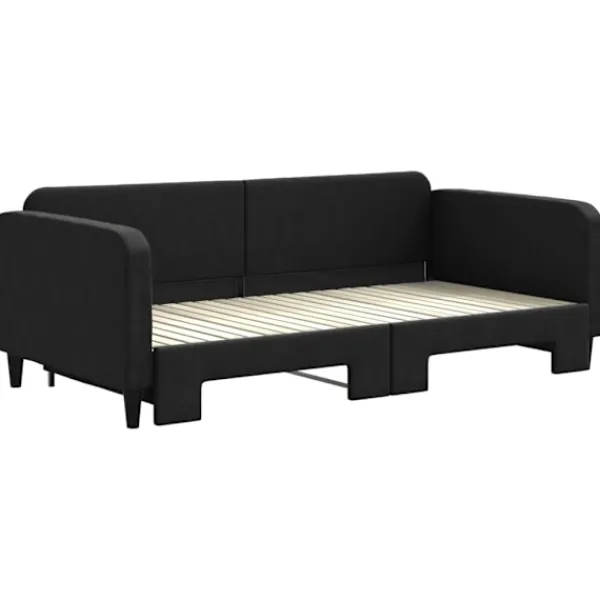 vidaXL Soffor>Dagbädd utdragbar 100x200 cm tyg