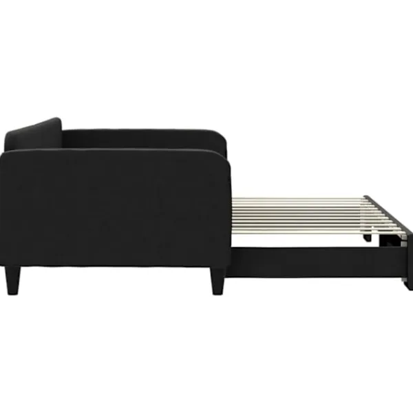 vidaXL Soffor>Dagbädd utdragbar 100x200 cm tyg
