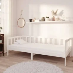 vidaXL Sängar>Dagbädd massiv furu 90x200 cm