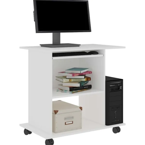 vidaXL Kontorsmöbler>Datorbord 80x50x75 cm konstruerat trä