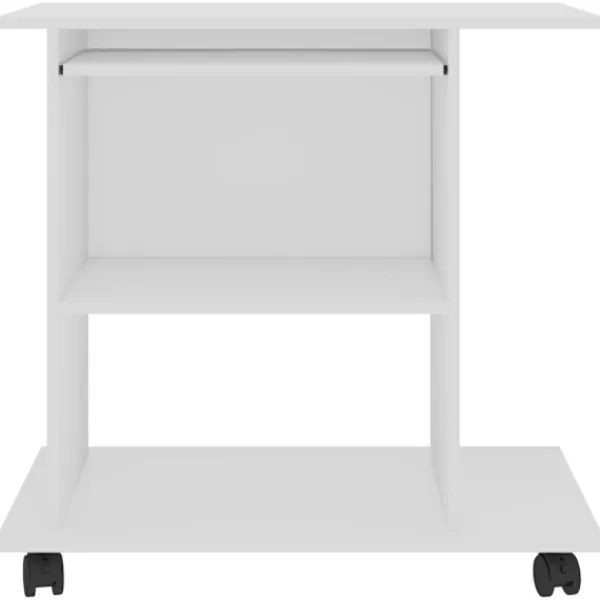 vidaXL Kontorsmöbler>Datorbord 80x50x75 cm konstruerat trä