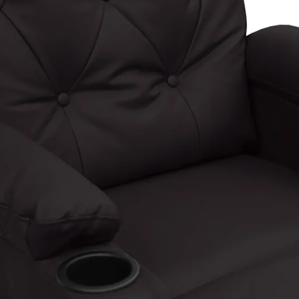 vidaXL Fåtöljer>Elektrisk reclinerfåtölj konstläder