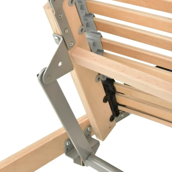 vidaXL Sängar>Elektrisk ribbotten med 42 ribbor 7 zoner 90x200 cm