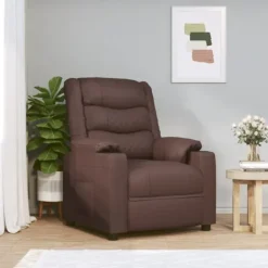 vidaXL Fåtöljer>Elektronisk reclinerfåtölj konstläder