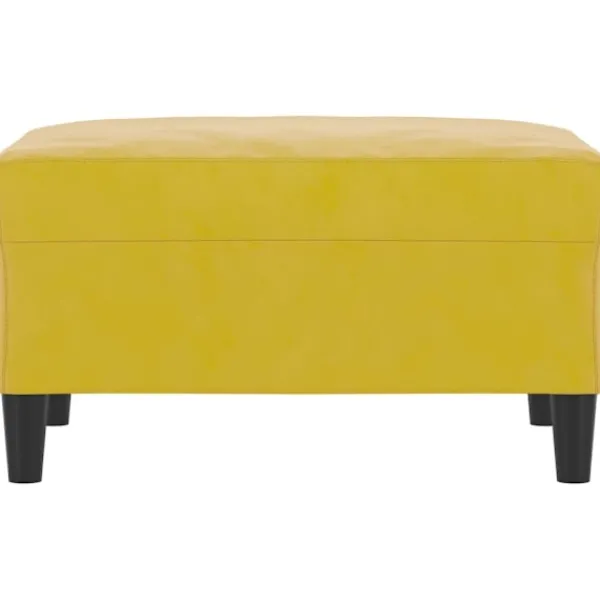 vidaXL Pallar>Fotpall 70x55x41 cm sammet