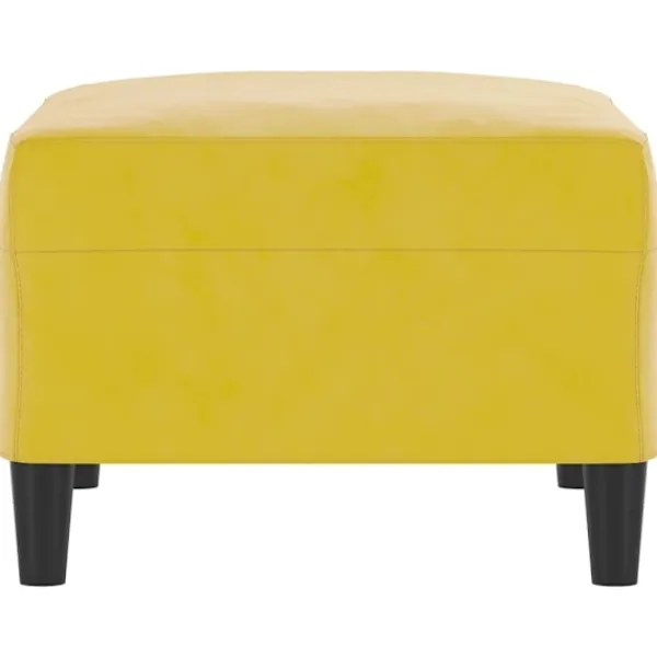 vidaXL Pallar>Fotpall 70x55x41 cm sammet