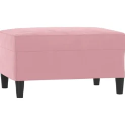 vidaXL Pallar>Fotpall 70x55x41 cm sammet