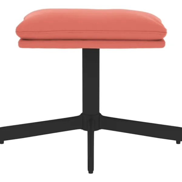 vidaXL Pallar>Fotpall 60x60x36 cm sammet