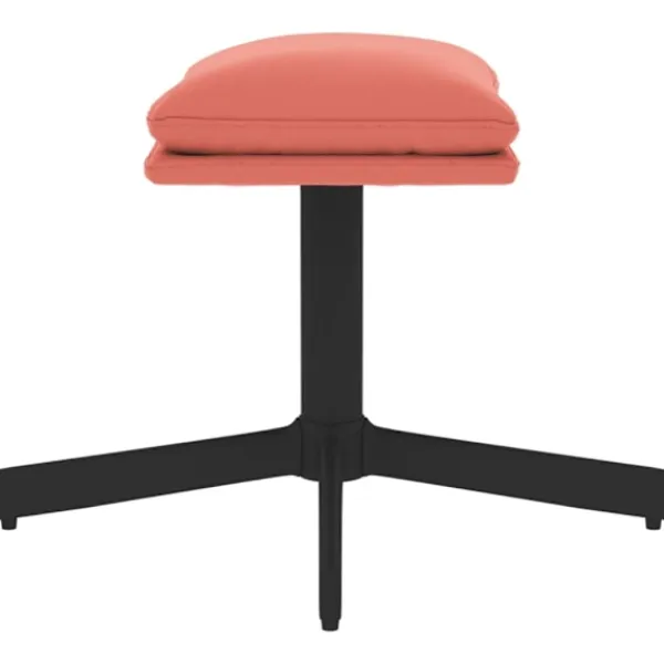vidaXL Pallar>Fotpall 60x60x36 cm sammet