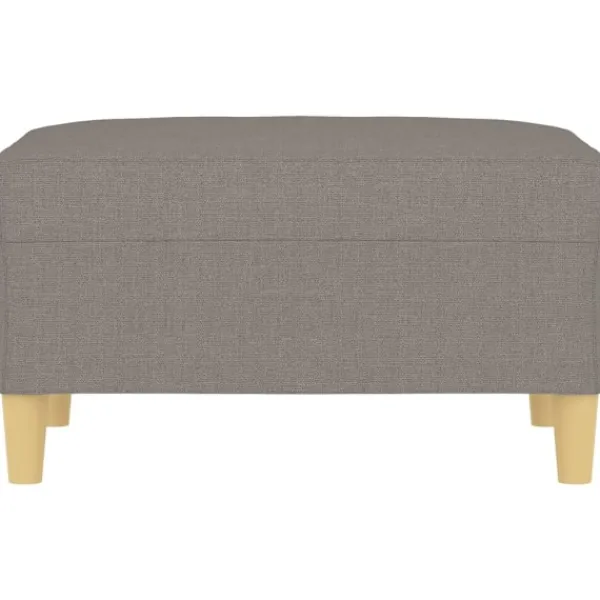 vidaXL Pallar>Fotpall 70x55x41 cm tyg