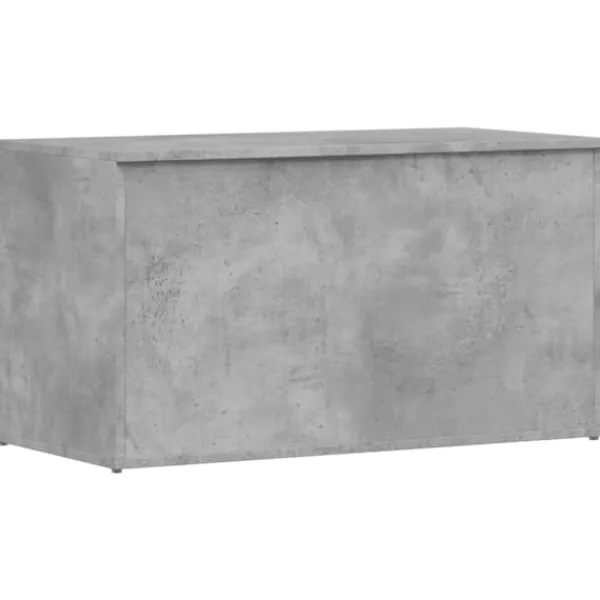 vidaXL Kistor & Koffertar>Förvaringskista betong 84x42x46 cm konstruerat trä