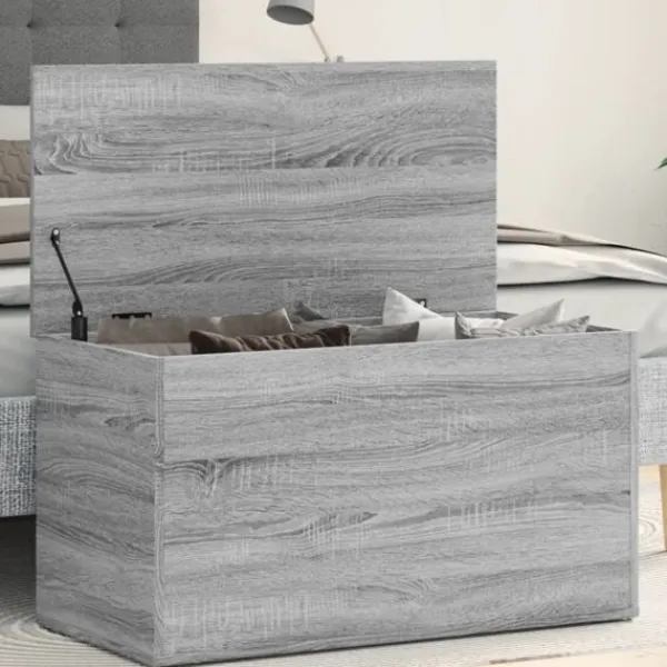 vidaXL Kistor & Koffertar>Förvaringskista sonoma 84x42x46 cm konstruerat trä