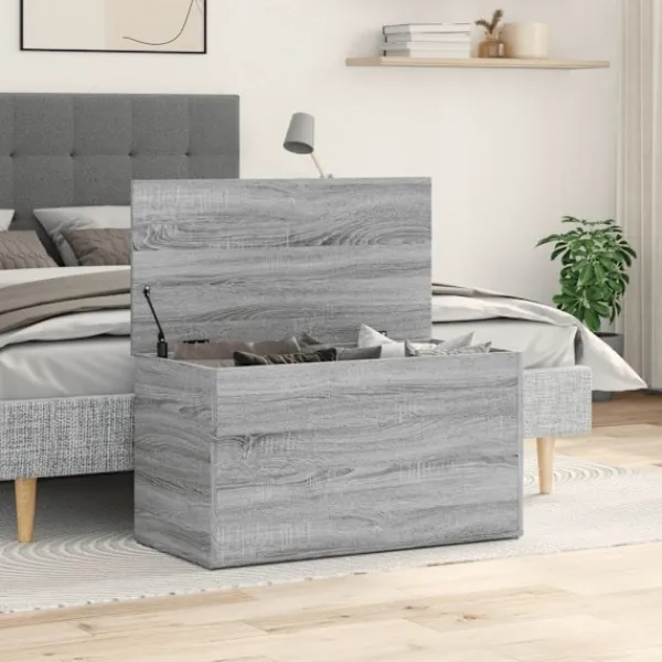 vidaXL Kistor & Koffertar>Förvaringskista sonoma 84x42x46 cm konstruerat trä