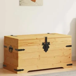 vidaXL Kistor & Koffertar>Förvaringskista mexikansk Coronastil furu 91x49,5x47 cm