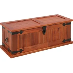 vidaXL Kistor & Koffertar>Förvaringskista 60x25x22 cm massivt akaciaträ
