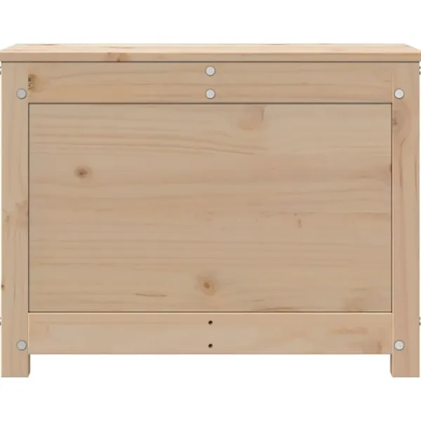 vidaXL Kistor & Koffertar>Förvaringslåda 60x32x45,5 cm massiv furu