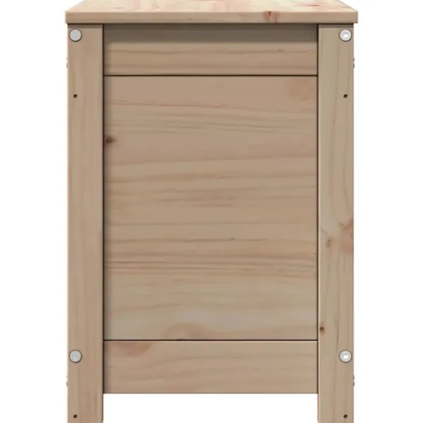 vidaXL Kistor & Koffertar>Förvaringslåda 60x32x45,5 cm massiv furu