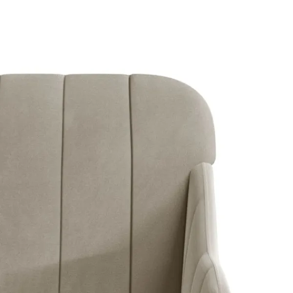 vidaXL Fåtöljer>Fåtölj ljus 63x76x80 cm sammet