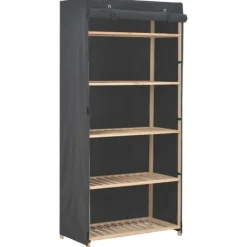 vidaXL Skåp>Garderob 79x40x170 cm tyg