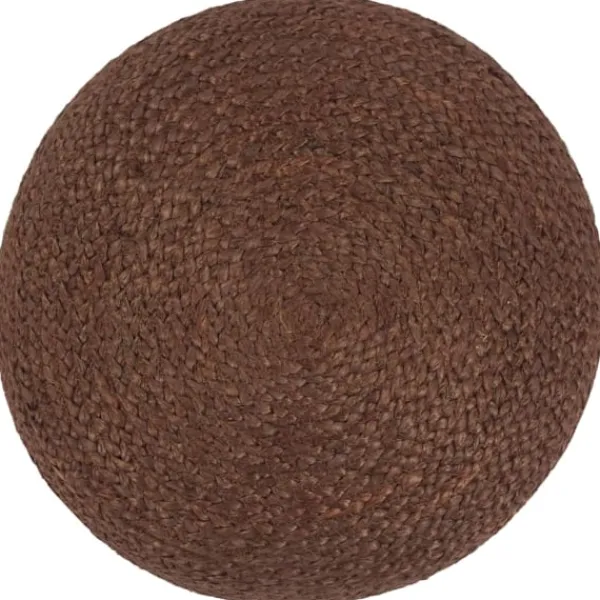 vidaXL Sittpuffar>Handgjord sittpuff 40x45 cm jute