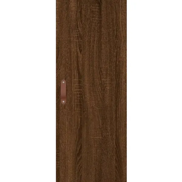 vidaXL Skåp>Högskåp ek 34,5x34x180 cm konstruerat trä