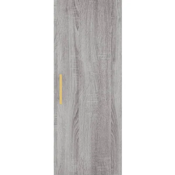 vidaXL Skåp>Högskåp sonoma 34,5x34x180 cm konstruerat trä