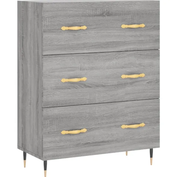 vidaXL Skåp>Högskåp Sonoma 69,5x34x180 cm konstruerat trä