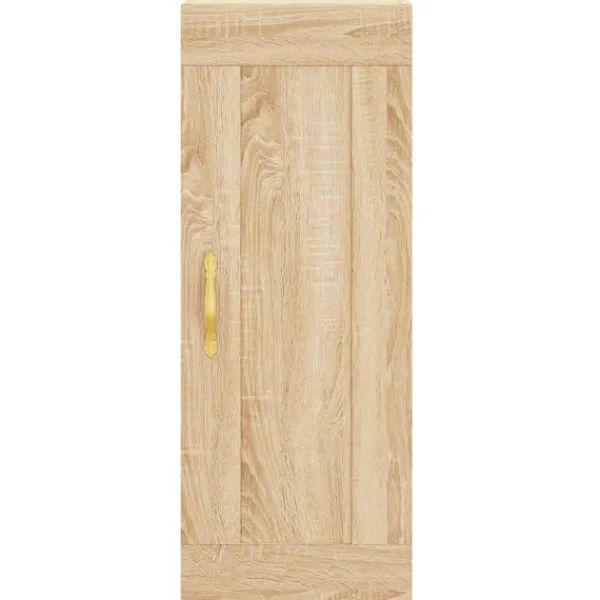 vidaXL Skåp>Högskåp sonoma-ek34,5x34x180 cm konstruerat trä