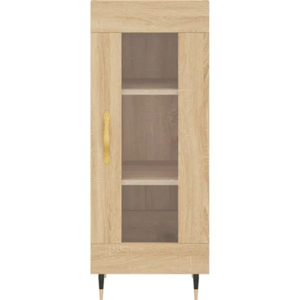 vidaXL Skåp>Högskåp sonoma-ek34,5x34x180 cm konstruerat trä