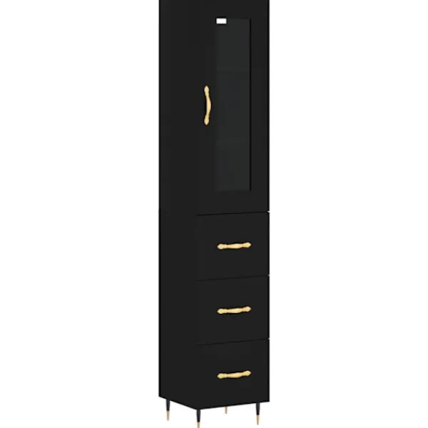vidaXL Skåp>Högskåp 34,5x34x180 cm konstruerat trä