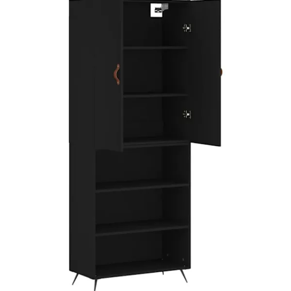 vidaXL Skåp>Högskåp 69,5x34x180 cm konstruerat trä