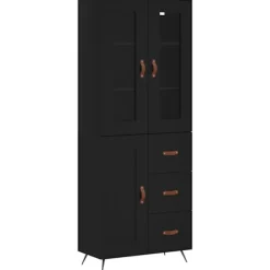 vidaXL Skåp>Högskåp 69,5x34x180 cm konstruerat trä