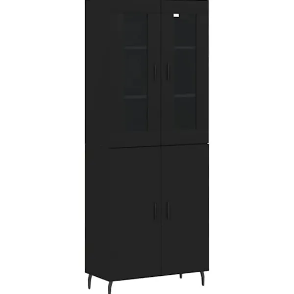 vidaXL Skåp>Högskåp 69,5x34x180 cm konstruerat trä