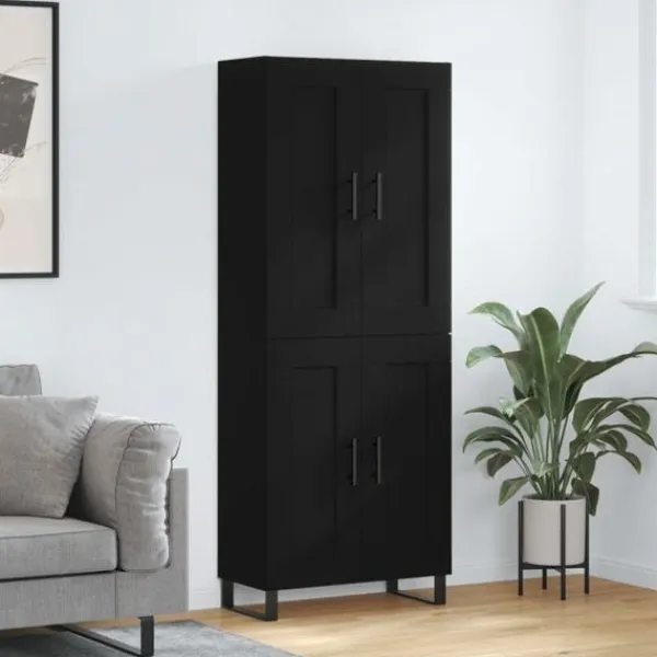 vidaXL Skåp>Högskåp 69,5x34x180 cm konstruerat trä