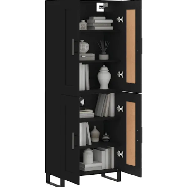 vidaXL Skåp>Högskåp 69,5x34x180 cm konstruerat trä