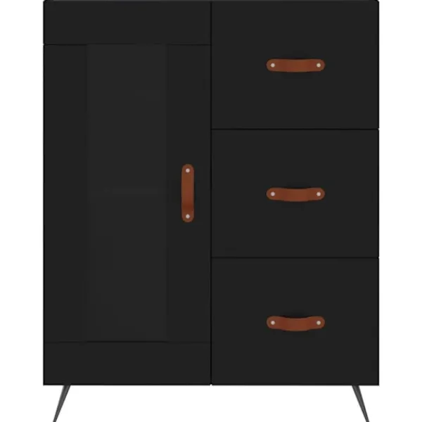 vidaXL Skåp>Högskåp 69,5x34x180 cm konstruerat trä