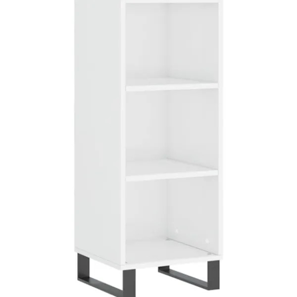 vidaXL Skåp>Högskåp högglans 34,5x34x180 cm konstruerat trä