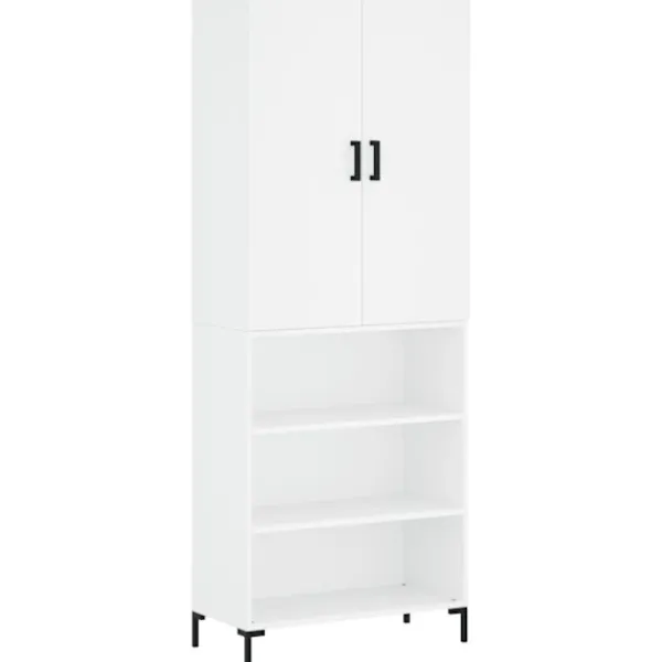 vidaXL Hyllor>Högskåp 69,5x34x180 cm konstruerat trä