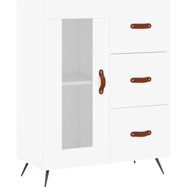 vidaXL Skåp>Högskåp 69,5x34x180 cm konstruerat trä
