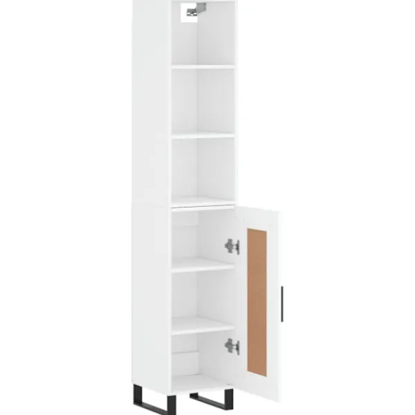 vidaXL Skåp>Högskåp 34,5x34x180 cm konstruerat trä