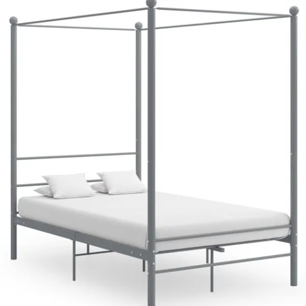 vidaXL Sängar>Himmelsäng metall 120x200 cm