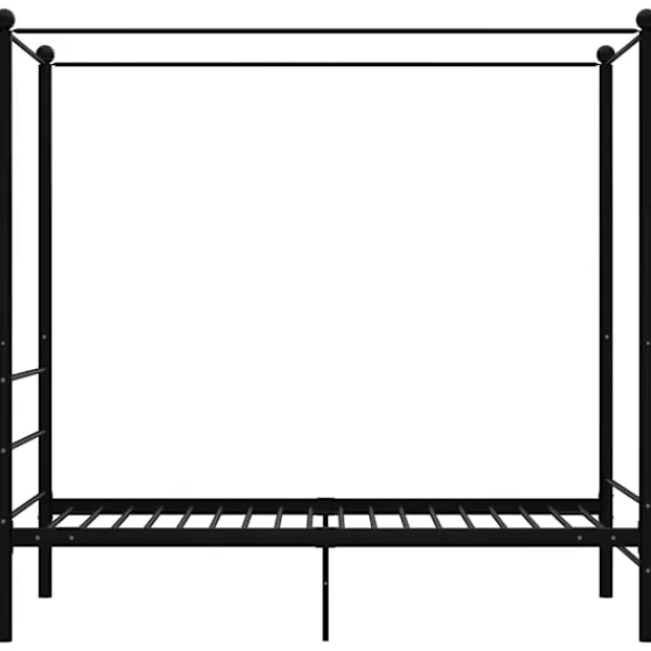 vidaXL Sängar>Himmelsäng metall 90x200 cm