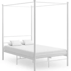 vidaXL Sängar>Himmelsäng metall 120x200 cm