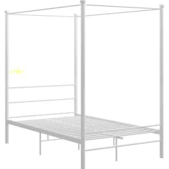 vidaXL Sängar>Himmelsäng metall 120x200 cm