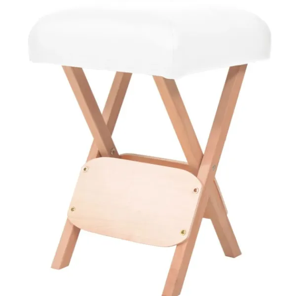 vidaXL Pallar>Hopfällbar massagepall med 12 cm tjock sits