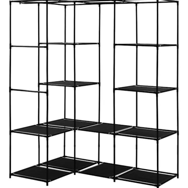 vidaXL Skåp>Hörngarderob 130x87x169 cm