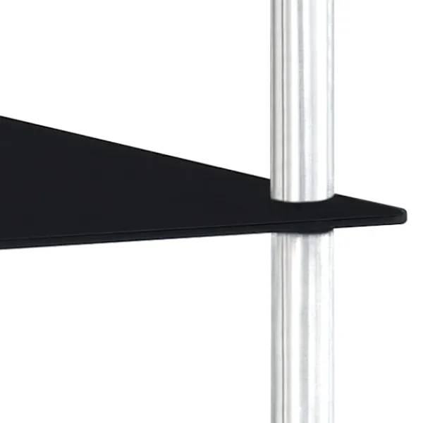 vidaXL Hyllor>Hylla 3 hyllplan 40x40x67 cm härdat glas