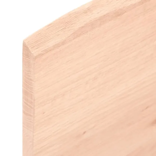 vidaXL Hyllor>Hyllplan 60x50x2 cm obehandlad massiv ek