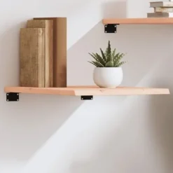 vidaXL Hyllor>Hyllplan 40x60x2 cm obehandlad massiv ek