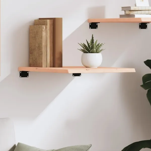 vidaXL Hyllor>Hyllplan 40x60x2 cm obehandlad massiv ek
